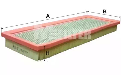 Фильтр воздушный MFILTER K228